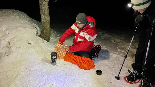 Raquette : "Le Loup, les Animaux et la Nocturne" avec l'ESF