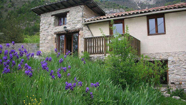 Gîte, "la maison d'en haut" du Hameau de Villauret