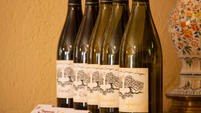 Dégustation des vins du Domaine des Granges Longes