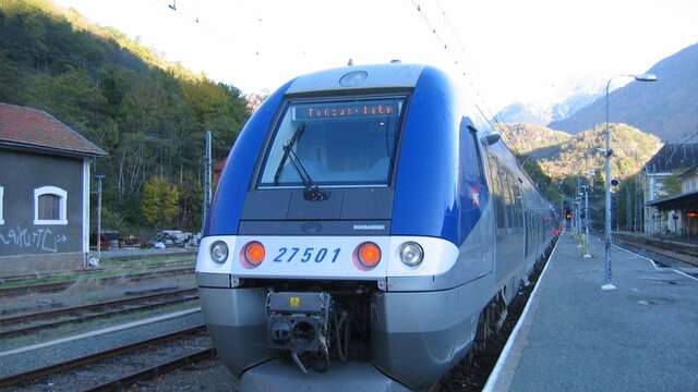 Skirail for Ax 3 Domaines with the Toulouse - Latour de Carol line