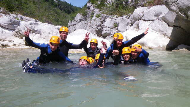 Canyoning with l'Aspa