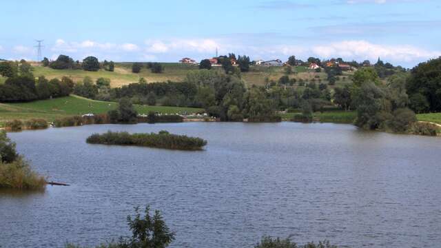 Pêche au lac de Machilly