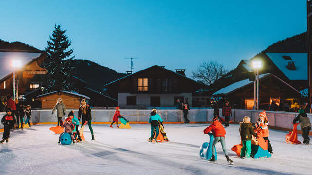 Patinoire en plein air