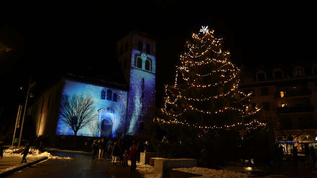 Noël à Sallanches - Projection mapping et Illuminations