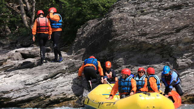 Rafting familial à la découverte de la Durance