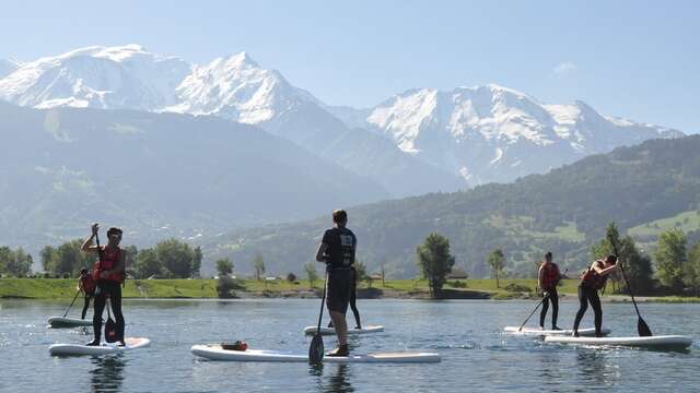 Sortie encadrée en Stand-Up Paddle - Séance Lac