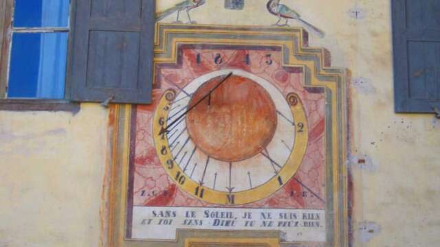 Cadran solaire Zarbula maison Joseph Roux