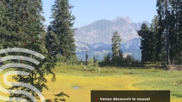 Inauguration du lac des Saisies - fête de la Myrtille