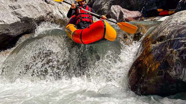 Packraft et kayak d'aventure - Aventure sur le Guil