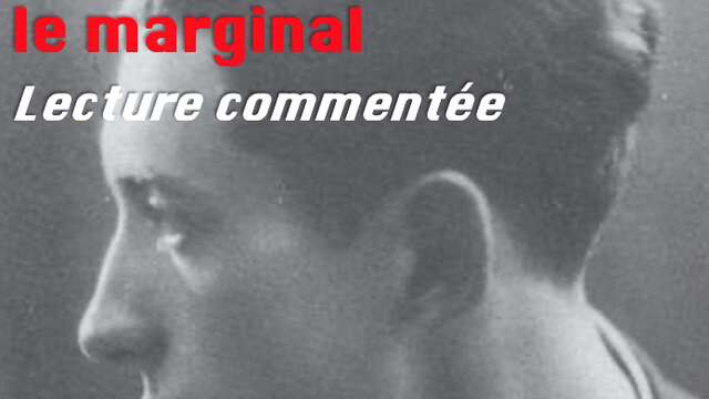 L'association Trait de Caractères présente " André de Richaud le marginal" lecture commentée