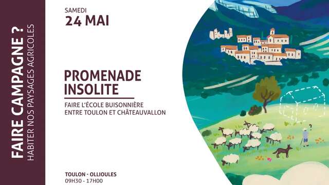 Balade de Toulon à Ollioules « Récit de voyage, d’une scène à l’autre - Les RDV Biodivertissants de la Métropole TPM et Théma Liberté #49