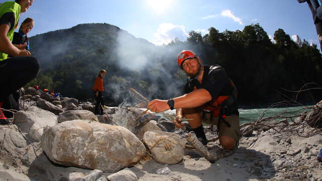 Rafting sur le bas Guil avec Oie Oie Oie