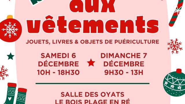 Bourse aux vêtements - Edition Noël