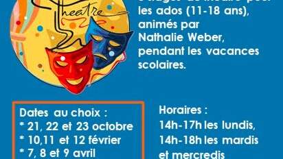 Stages du Théâtre Ados - Théâtre des 2 mondes