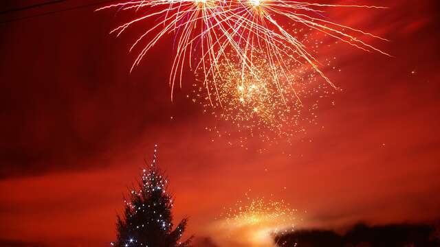 Bal et feu d'artifice