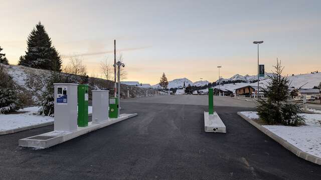 Col des Saisies camper van rest area