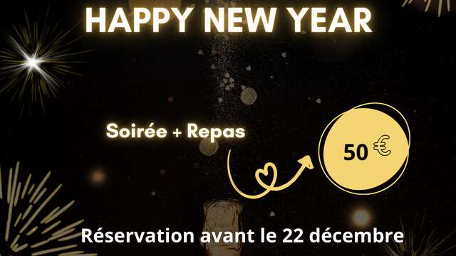 New Year's Eve party at "Le Croisement