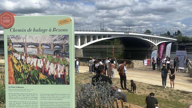 Chemin des Impressionnistes à Bezons