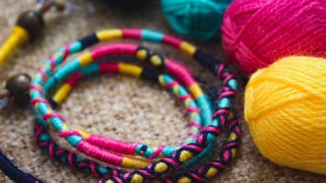 Atelier créatif : bracelet brésilien / macramé