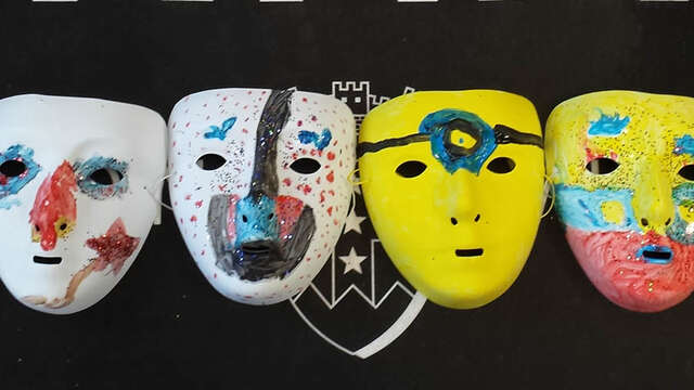 Atelier créatif : peinture sur masque