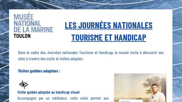 Visite guidée adaptée au Musée de la Marine - JNTH 2026