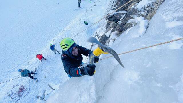 Alpinisme avec Morgan Perissé - Guide de Haute Montagne