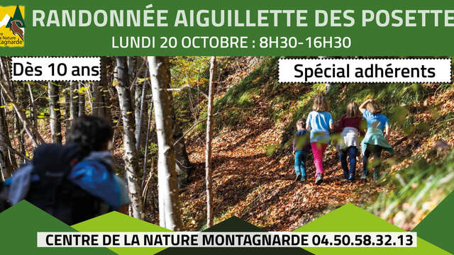 Randonnée à l'Aiguillette des Posettes