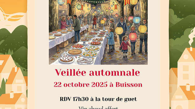 Veillée automnale à Buisson - Les Automnales en Vaison Ventoux