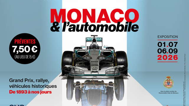 Monaco e l'automobile, dal 1893 a oggi".