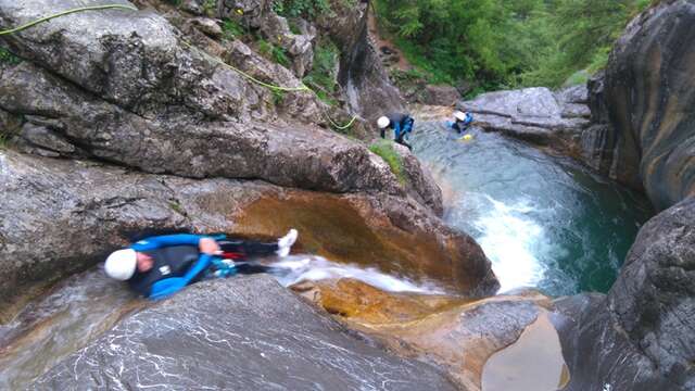 Canyoning Eric Fossard - Guide de haute montagne