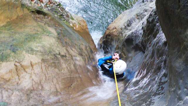 Stage de canyoning avec Rémy