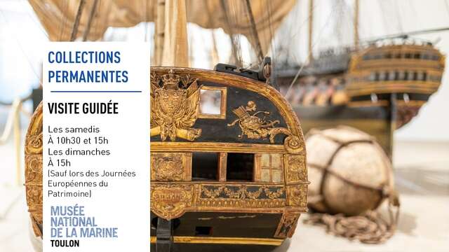 Guided tour of the Musée de la Marine's permanent collections