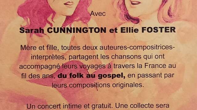 Concert intimiste entre folk et gospel à Fitignieu