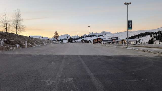 Servicegebied van Col des Saisies - Camper