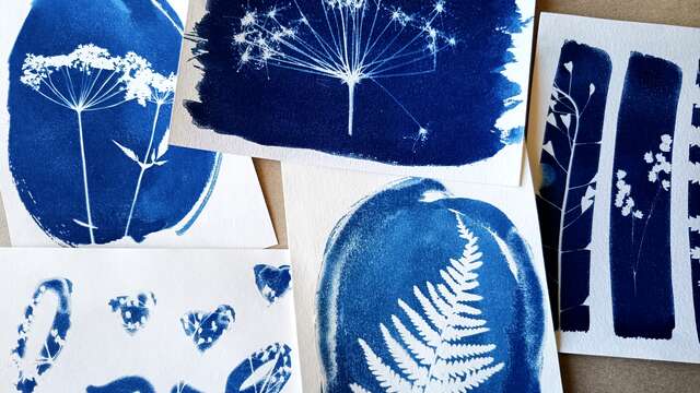 Atelier cyanotype