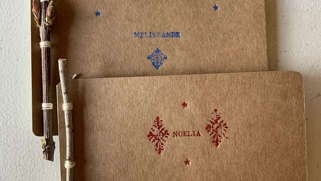 Ateliers reliure : Carnet brindille