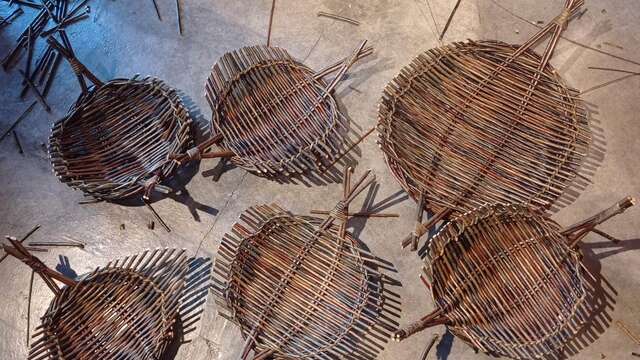 Atelier vannerie : corbeille catalane