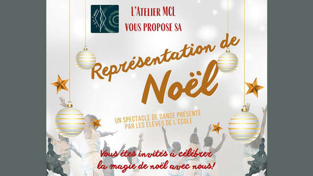 Représentation de Noël par l'Atelier MCL