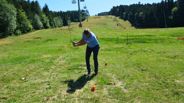 Parcours de golf rural