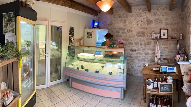 Goat's and milk cheese from Samonod