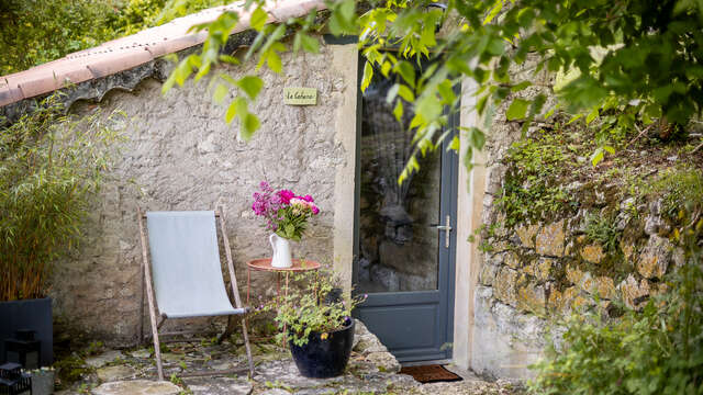 Cabane insolite, piscine du Domaine Sainte Raffine