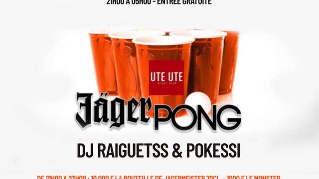 Jager Pong
