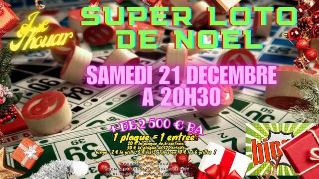 Super Loto de Noël au Thouar