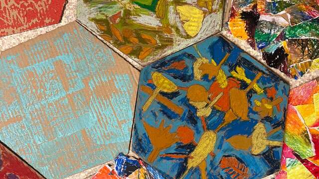 Atelier créatif "Peinture éclaboussée & couleurs d’automne" à La fabrique po.éthique avec Zoé Gruhn