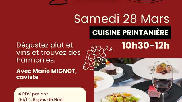 Food and wine: Spring cuisine