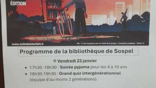 Lesenacht 10. Ausgabe, "Städte und Landschaften" in Sospel