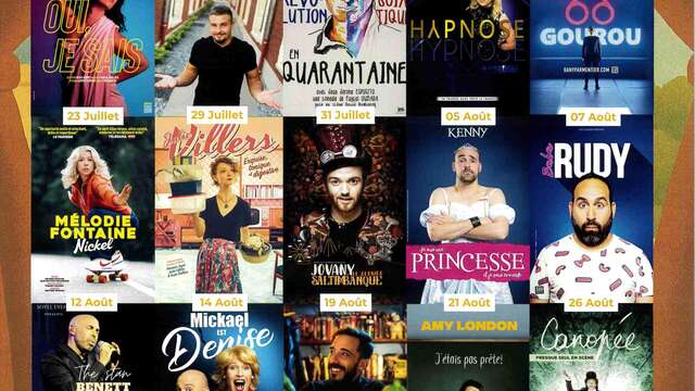 Festival d'Humour "Le Drôle d'été Comedy Club " -Le Hameau des Oliviers -
