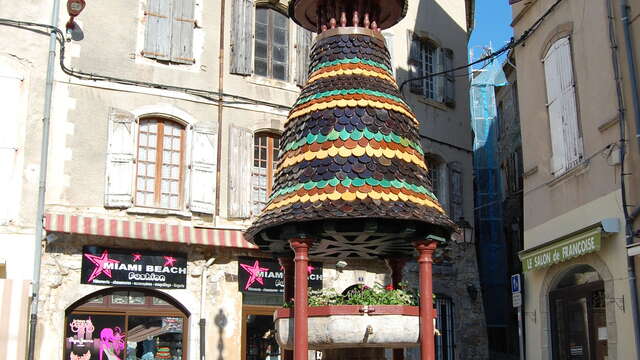 La Fontaine Pagode à Anduze