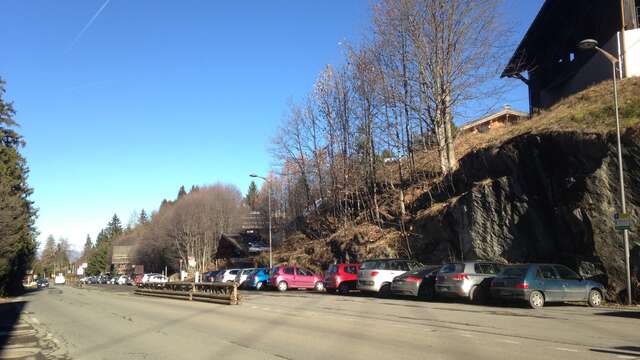Parking aérien du Mont d'Arbois