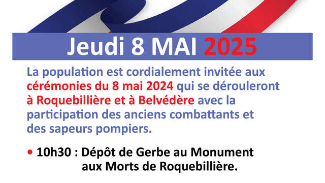 Commémoration du 8 Mai